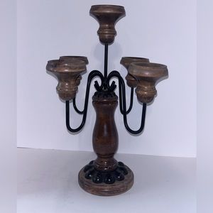 Vintage Old Age Candle Holder